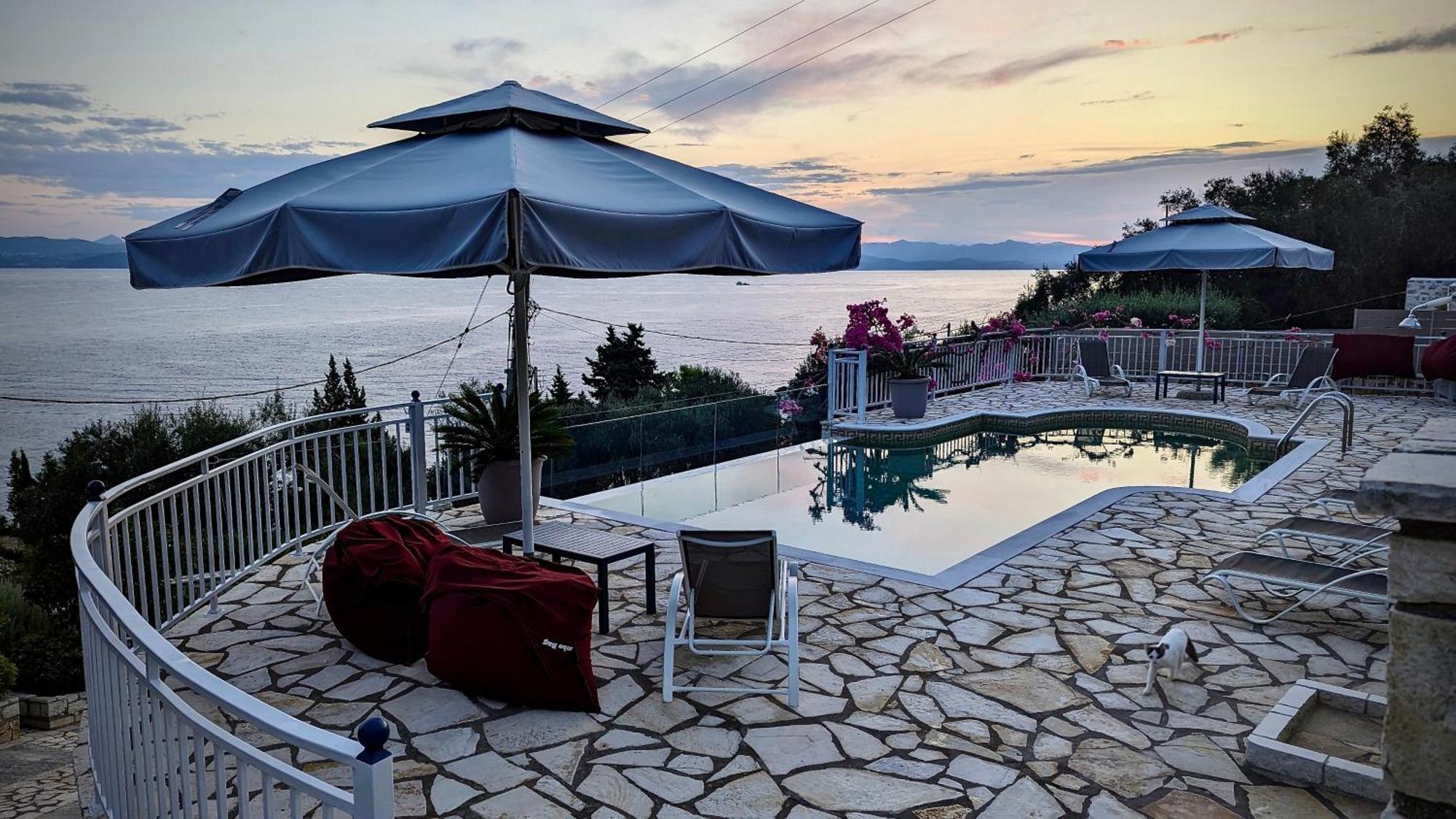 Villa Avgerini Paxos Gaios Exteriör bild